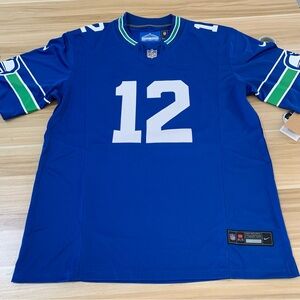 🤍12th Fan Vapor Jersey Royal Stitched